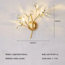 Axyaa High Gloss K9 Glass Ceiling Lamps - Modern, Luxurious Lighting Fixtures for Home Decor