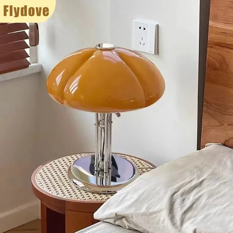 Axyaa Nordic Pumpkin LED Desk Lamp for Home Lighting Decoration