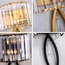 Axyaa Crystal Lamp: Postmodern Light Luxury for Living Room, Bedroom, Study, Aisle