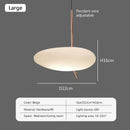 Axyaa Nordic Cobblestone LED Chandelier for Modern Dining and Living Room