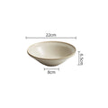 Axyaa Ceramic Tableware Set with Various Bowls for Serving and Dining