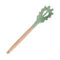 Axyaa Silicone Kitchen Utensils Set - Non-stick Cookware Spatula, Egg Beaters, Shovel & Wooden Handle