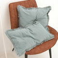 Axyaa Tassel Cushion Cover Nordic Style Square Pillowcase