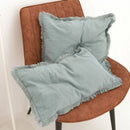 Axyaa Tassel Cushion Cover Nordic Style Square Pillowcase