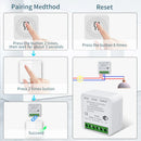 Axyaa WiFi LED Light Switch 1/2/3 Gang RF433MHz Panel Smart Life Alexa Google Home