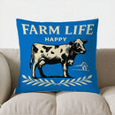 Cozy Country Decor Pillow Cover by Axyaa: Perfect for Sofa, Bedroom & Car