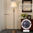 Axyaa Modern Chinese Ceramics LED Floor Lamp for Home Living Room & Bedroom