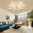 Axyaa Modern LED Ceiling Lights for Home Decor with Remote Dimming