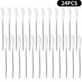 Axyaa Mirror Gold Stainless Steel Dinner Knives Set for Home & Restaurant