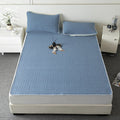 Axyaa Cooling Latex Bedding Set with Summer Bed Mat, Pillowcase, and Sheet