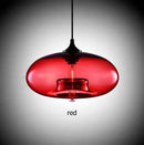 Axyaa Hanging Glass E27 Pendant Lamp for Modern Art Style Decor