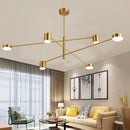Axyaa LED Pendant Chandeliers for Modern Living & Dining Room Lighting
