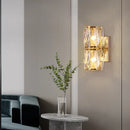 Axyaa Luxury Crystal Wall Lamp for Living Room & Bedroom