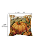 Axyaa Pumpkin Thanksgiving Throw Pillow Covers 45X45CM