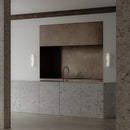 Axyaa Marble LED Wall Lamp: Elegant Art Deco Design for Home, Restaurant & More