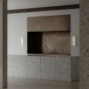 Axyaa Art Deco Marble LED Wall Lamp for Home and Restaurant Lighting