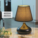 Axyaa LED Medieval Retro Style Table Lamp, Modern Design for Home Decor & Study