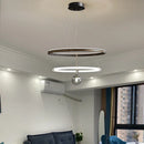 Axyaa Minimalist Ring LED Pendant Light - Modern Nordic Hanging Lamp