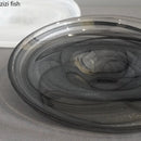 Axyaa Glass Irregular Salad Plate Set - Creative Molecular Cuisine Tableware