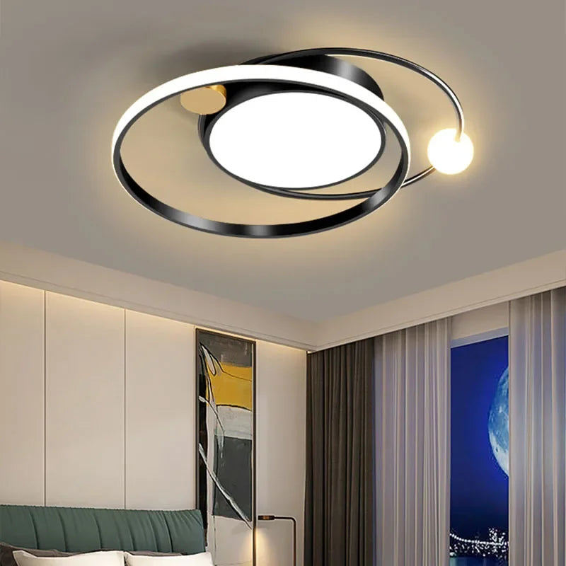 Axya Modern LED Ceiling Chandelier for Home Decor Lighting