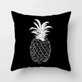 Axyaa Black and White Nordic Style Car Pillowcase Sofa Pillow Cover