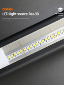 Axyaa Aluminum Modern Chandelier Strip for Dining Room, Bar & Kitchen Tables