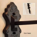 Axyaa Black Iron Wall Lamp Retro Bedroom Hotel European Style Sconce