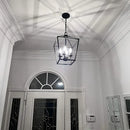 Axyaa Birdcage Pendant Chandelier for Dining Room, E14 Ceiling Light Home Décor