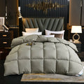 Axyaa Winter Quilted Goose Down Duvet with 100% Cotton Cover