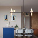 Axyaa Bird Decor LED Chandelier for Living Room, Bar, Restaurant - Minimalist Metal Pendant Lamp