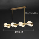 Axyaa LED Pendant Chandeliers for Modern Living and Dining Room Lighting
