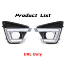 Axyaa LED Daytime Running Light Turn Signal Fog Lamp for Mazda CX5 CX-5 2015 2016