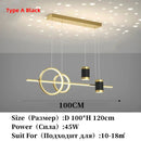 Axyaa Remote Control LED Chandelier for Modern Home Decor