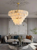Axyaa Marble Design Chandeliers: Modern Luxury Lighting for Home Decor