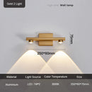 Axyaa Modern Nordic Up Down Wall Sconce LED Aluminum Wall Light