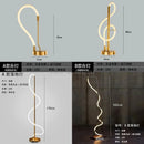 Axyaa Minimalist LED Floor Lamp - Modern Nordic Design