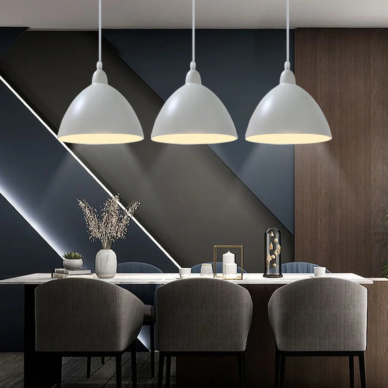 Nordic Colorful Pendant Lighting by Axya - Modern Ceiling Lamp for Living Room & Kitchen