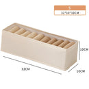 Axyaa Fabric Wardrobe Pants Storage Box | Foldable Clothes Organizer Box