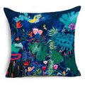 Axyaa Modern Flower Polyester Cushion Cover - 45X45CM