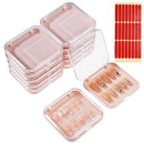 Axyaa Press On Nails Cases | Pink Nail Display Box for DIY Nail Art