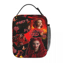 Axyaa Insulated Lunch Bag: Leakproof Red Thermal Bento Box for Men & Women