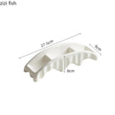 Axyaa Ceramic Arch Bridge Snack Plate for Dessert, Sushi, Molecular Cuisine