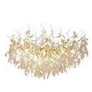 Axyaa Luxury Villa Crystal Pendant Chandelier.