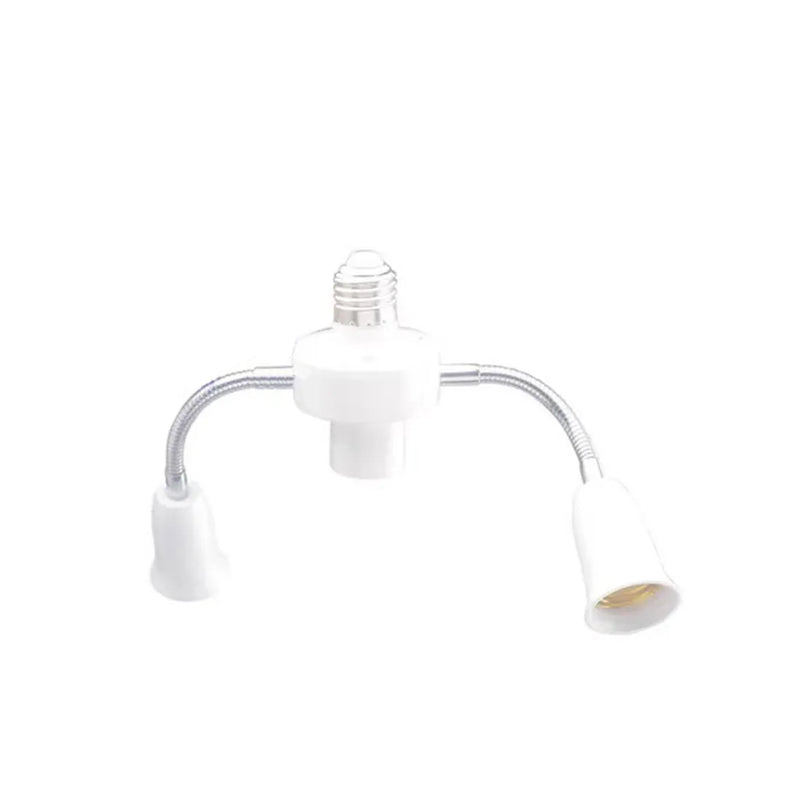 Axyaa Adjustable E27 Light Socket Splitter for LED Bulbs