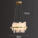 Axyaa Modern LED Chandeliers for Dining Room Indoor Pendant Lamp Lighting