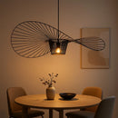 Axyaa Designer Leaf Pendant Lamp: Adjustable Height, Modern Statement Ceiling Light