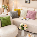Axyaa Cream Foam Cushion Sofa with Backrest for Living Room and Office