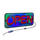 Axyaa Double-Sided LED Neon Tunnel Coffee Bar Sign with Color-Changing Light