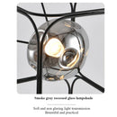 Axyaa Nordic LED Floor Lamp, Iron Block Design for Stylish Indoor Lighting in Bedroom/Living Room