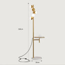 Axyaa LED Floor Lamp for Bedroom Living Room, Stand Light, Bedside Lamp